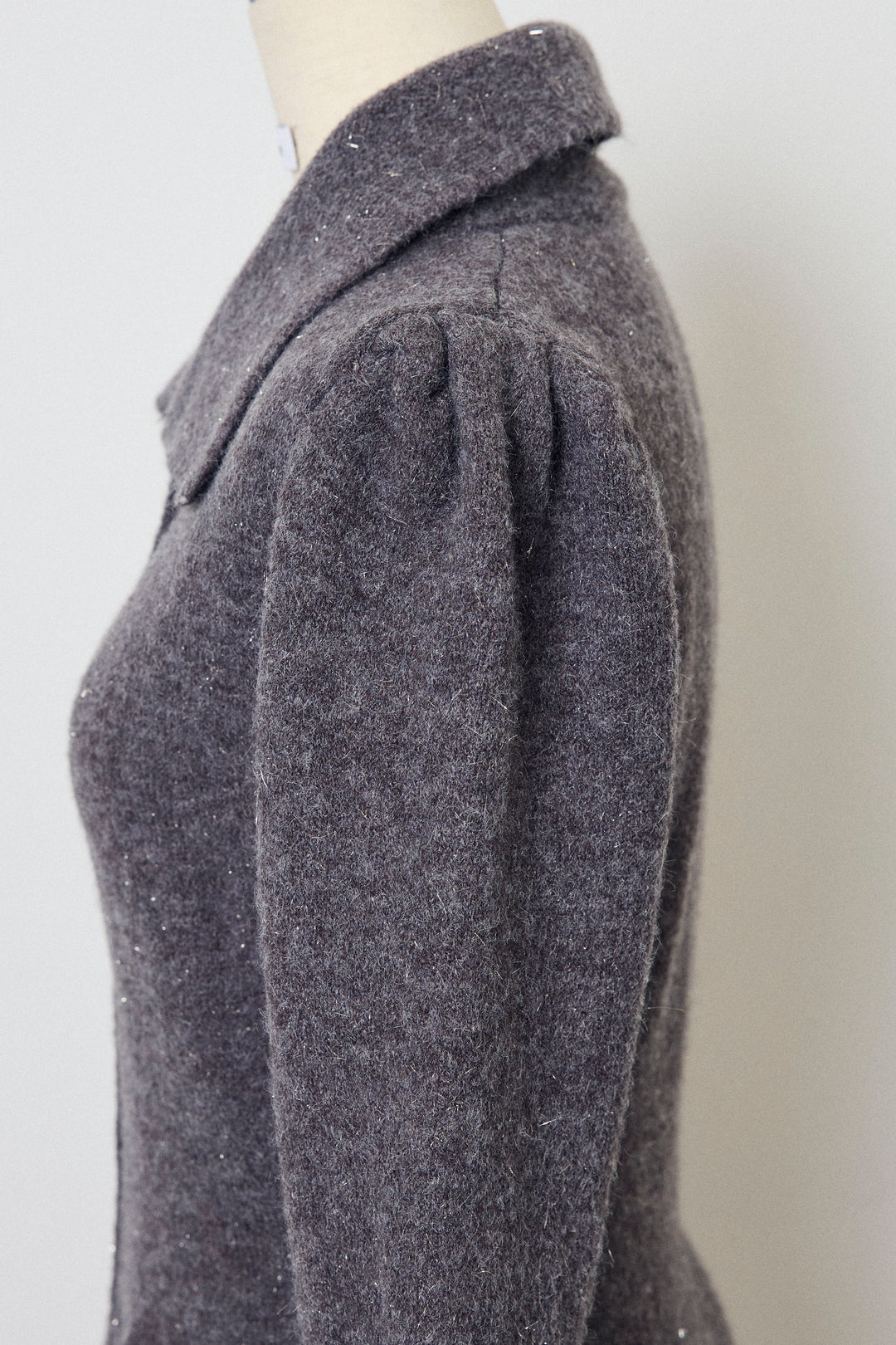 [予約]セミフレアラインニットミニワンピ