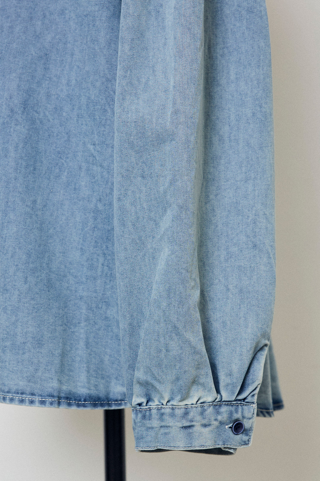 [予約]パールBIGカラーデニムシャツ