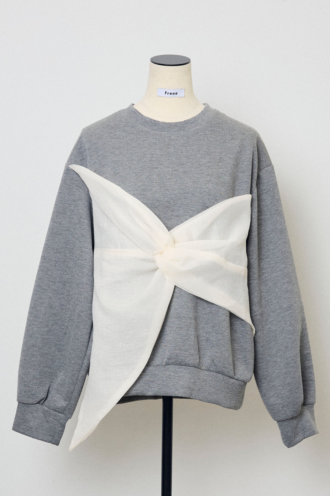 [予約]オーガンジーBIGリボンプルオーバー