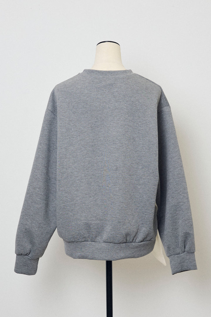 [予約]オーガンジーBIGリボンプルオーバー