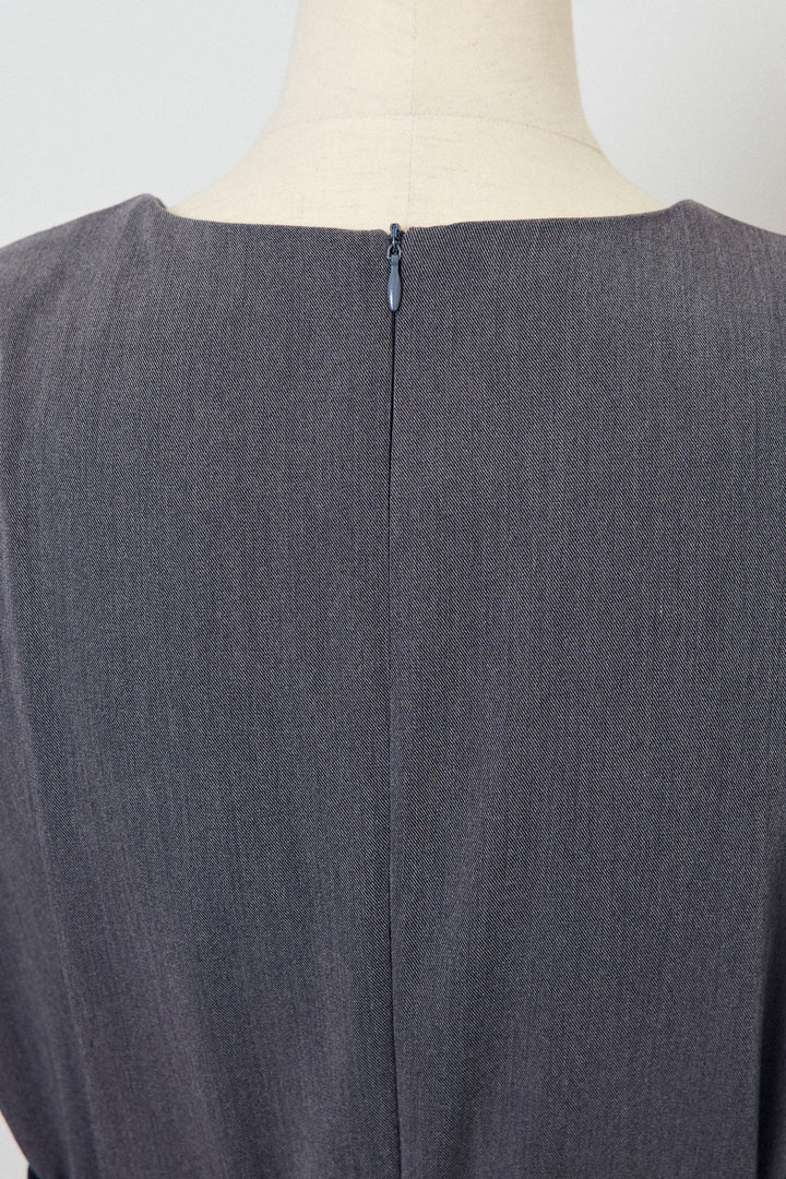 [予約]ダブルプリーツクラシカルワンピース