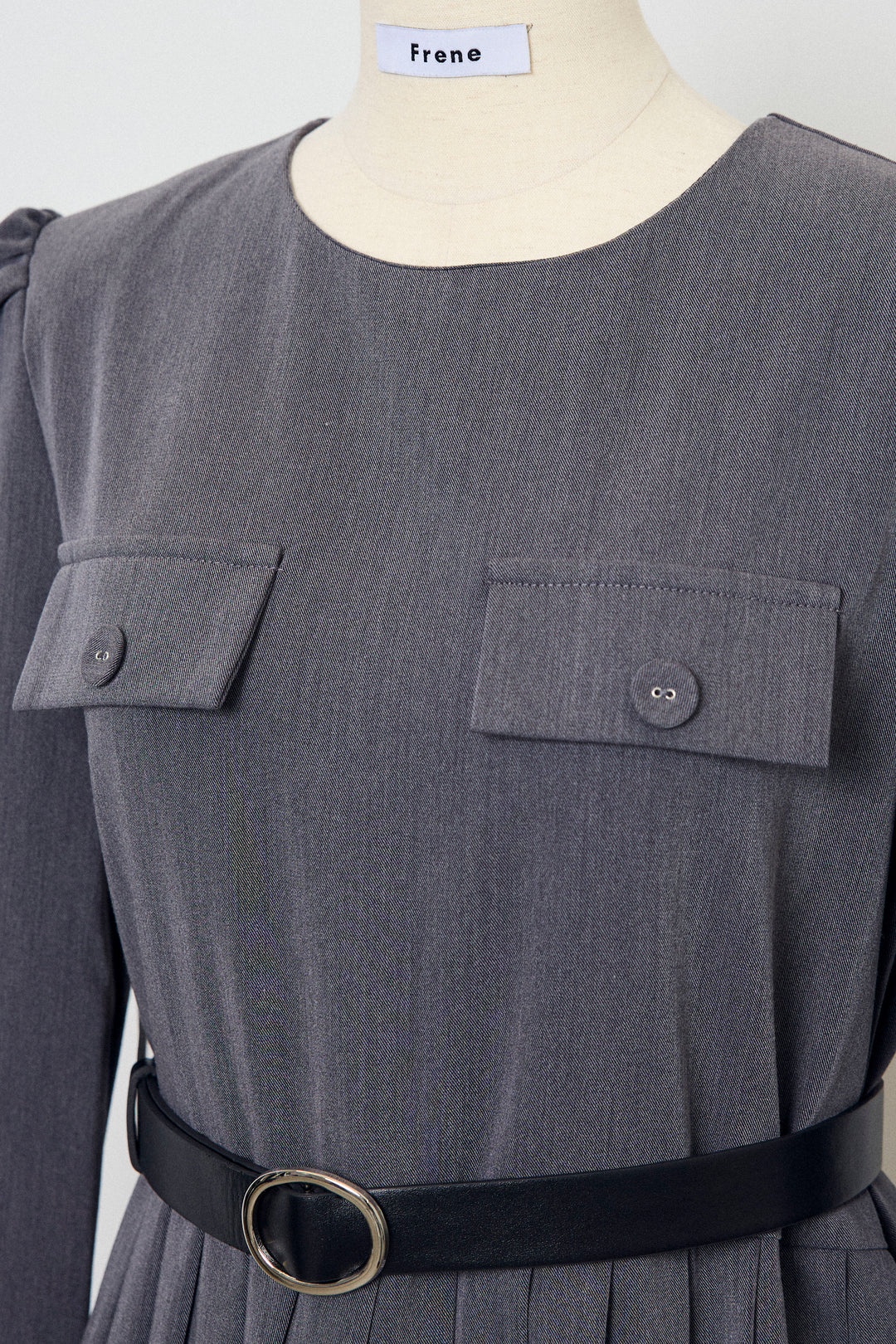 [予約]ダブルプリーツクラシカルワンピース