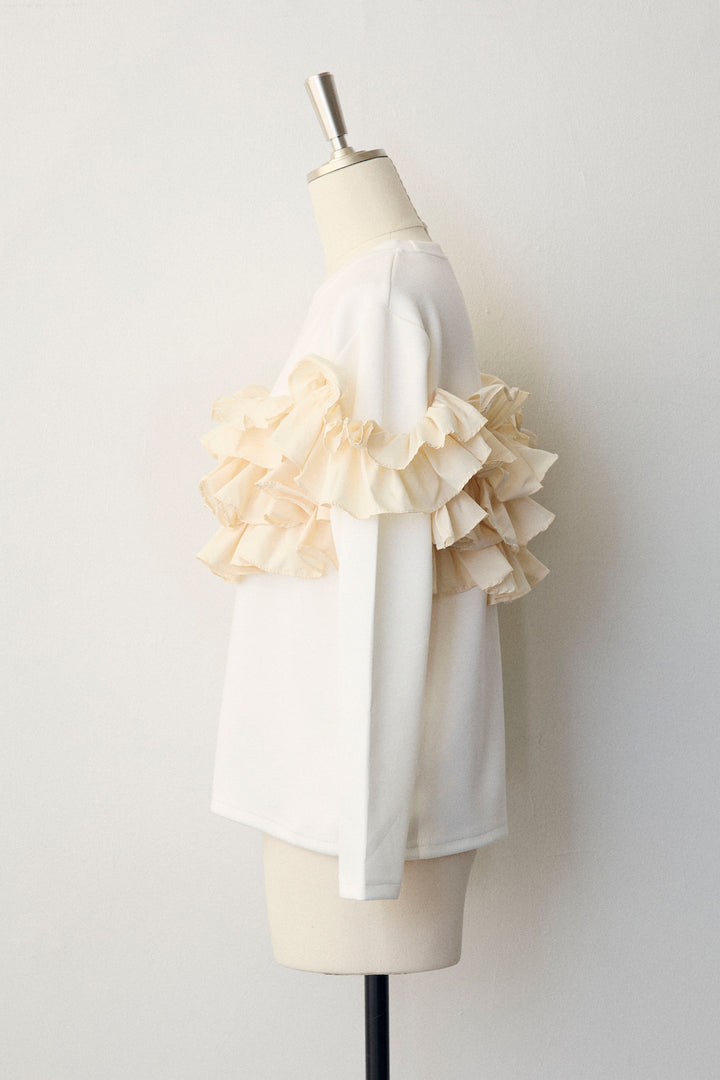 [予約]マルチウェイフリルプルオーバー