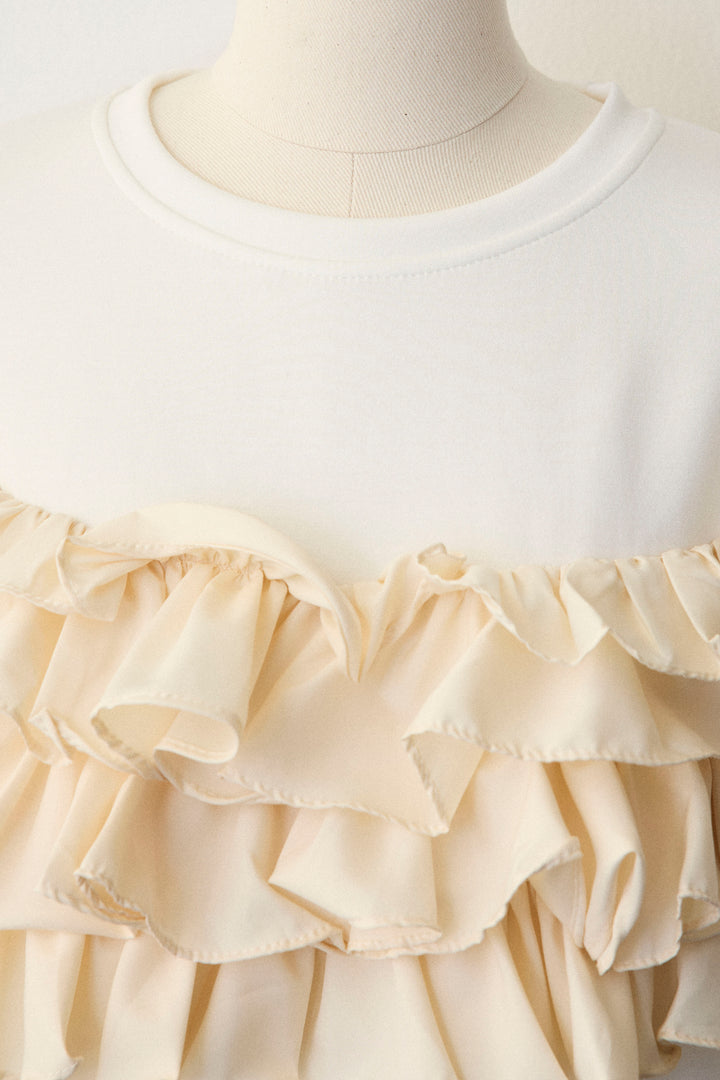 [予約]マルチウェイフリルプルオーバー