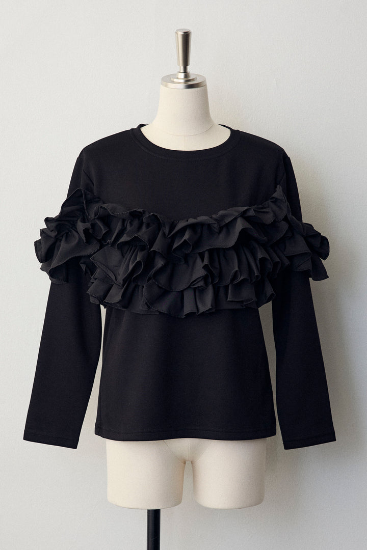 [予約]マルチウェイフリルプルオーバー