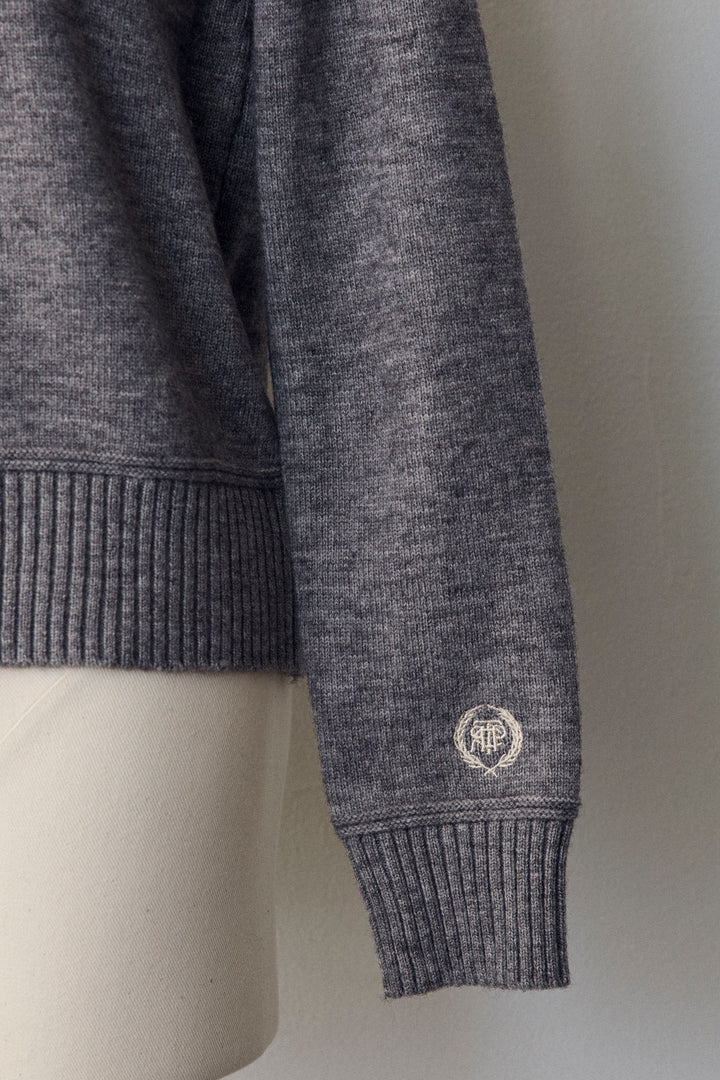 [予約]モチーフベアニットプルオーバー