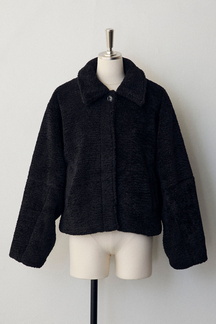 [予約]ボアコクーンスリーブジャケット