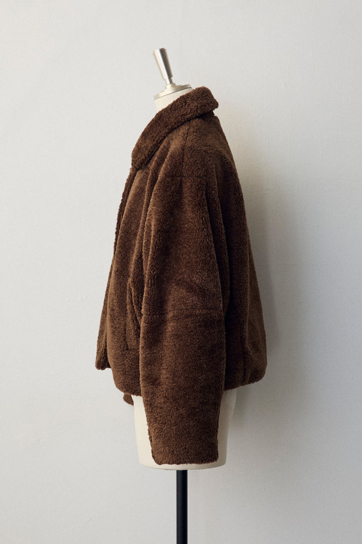 [予約]ボアコクーンスリーブジャケット