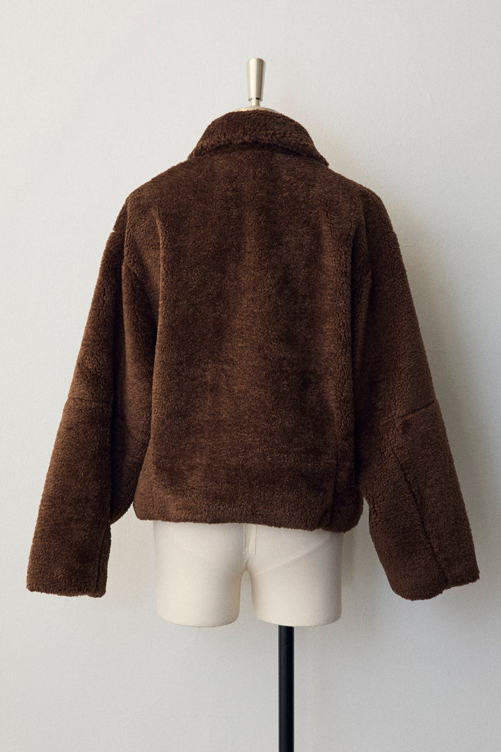 [予約]ボアコクーンスリーブジャケット