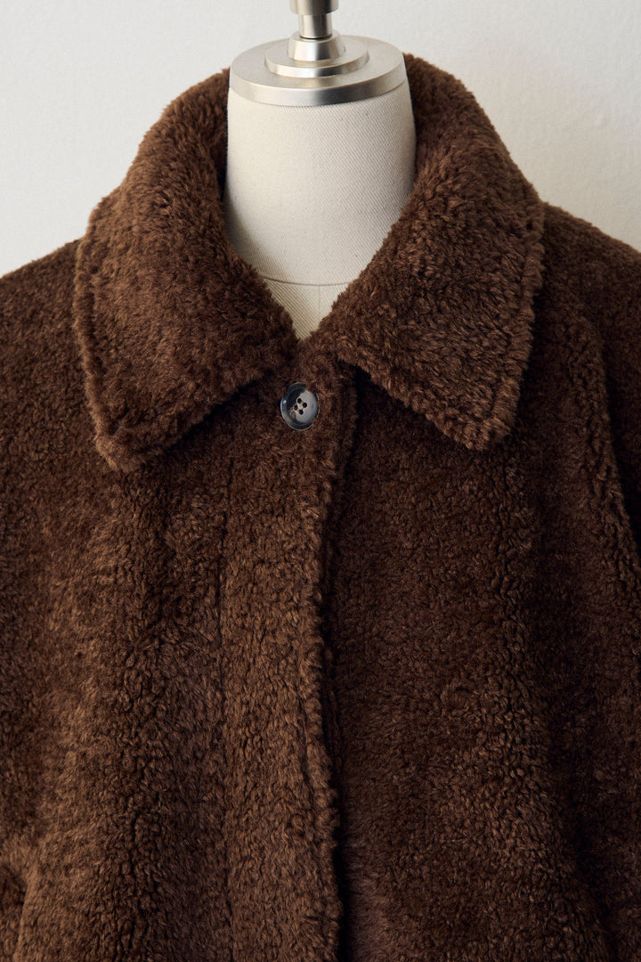 [予約]ボアコクーンスリーブジャケット