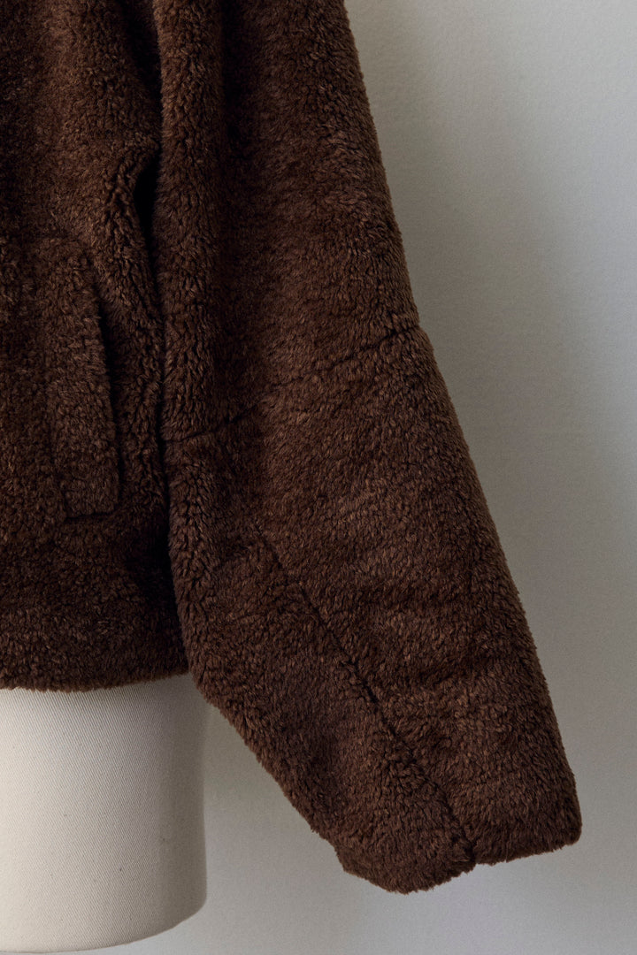 [予約]ボアコクーンスリーブジャケット