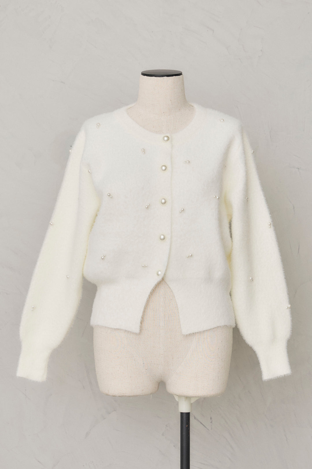 [予約]ミックスパールシャギーコーディガン
