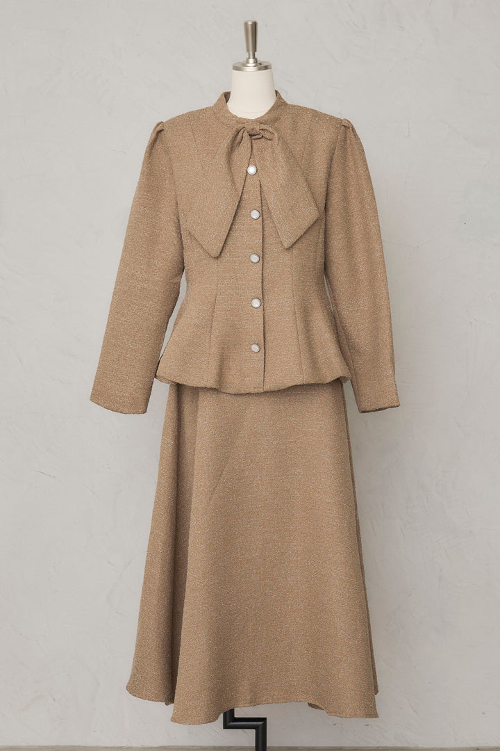 [予約]プリンセスラインツイードジャケットセットアップ