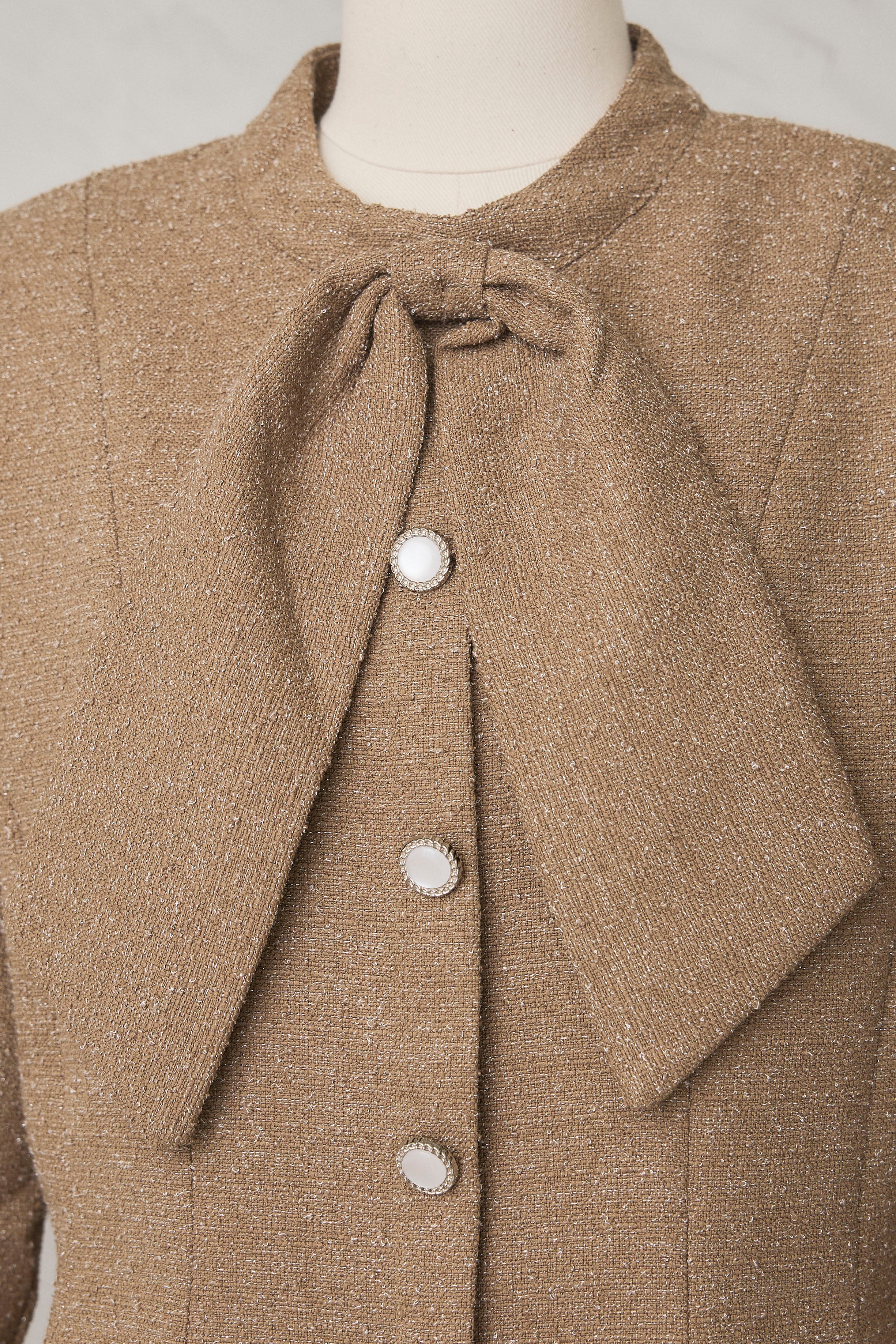 予約]プリンセスラインツイードジャケットセットアップ – Frene