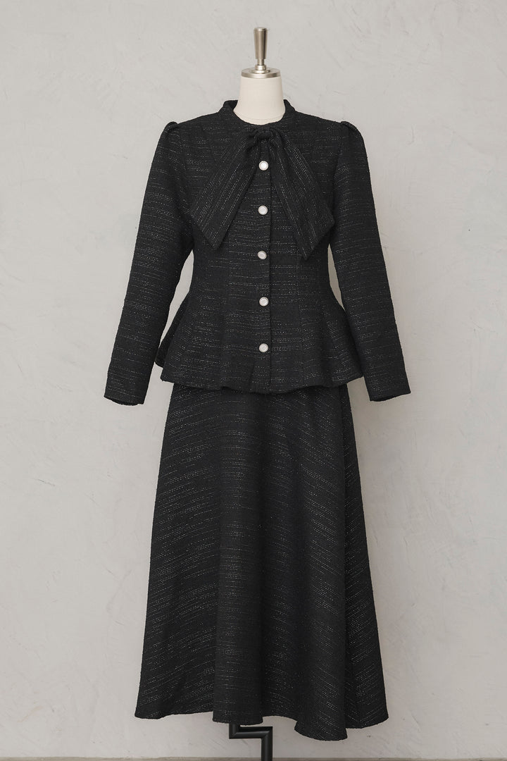 [予約]プリンセスラインツイードジャケットセットアップ