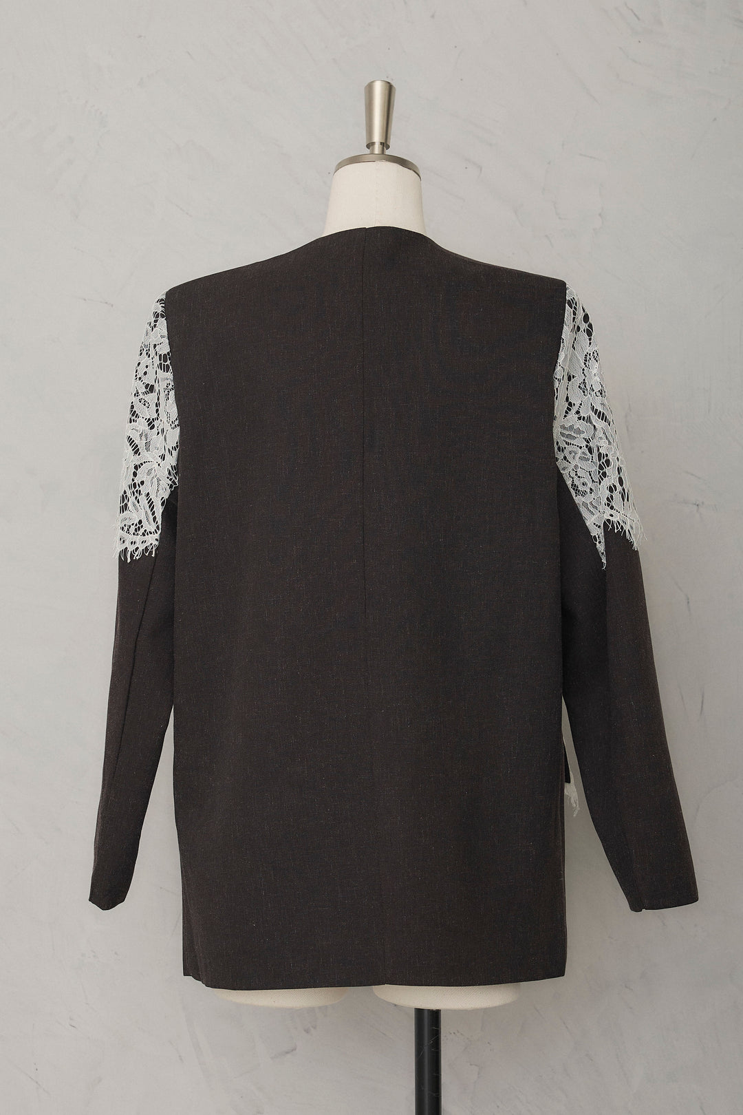 [予約]ショルダーレースデザインジャケット