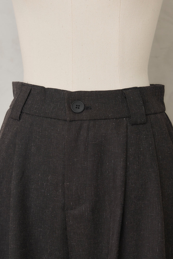 [予約]ライトツイードタックパンツ