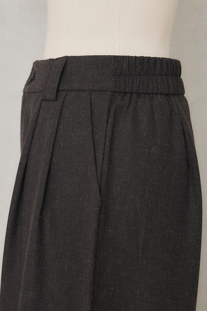 [予約]ライトツイードタックパンツ