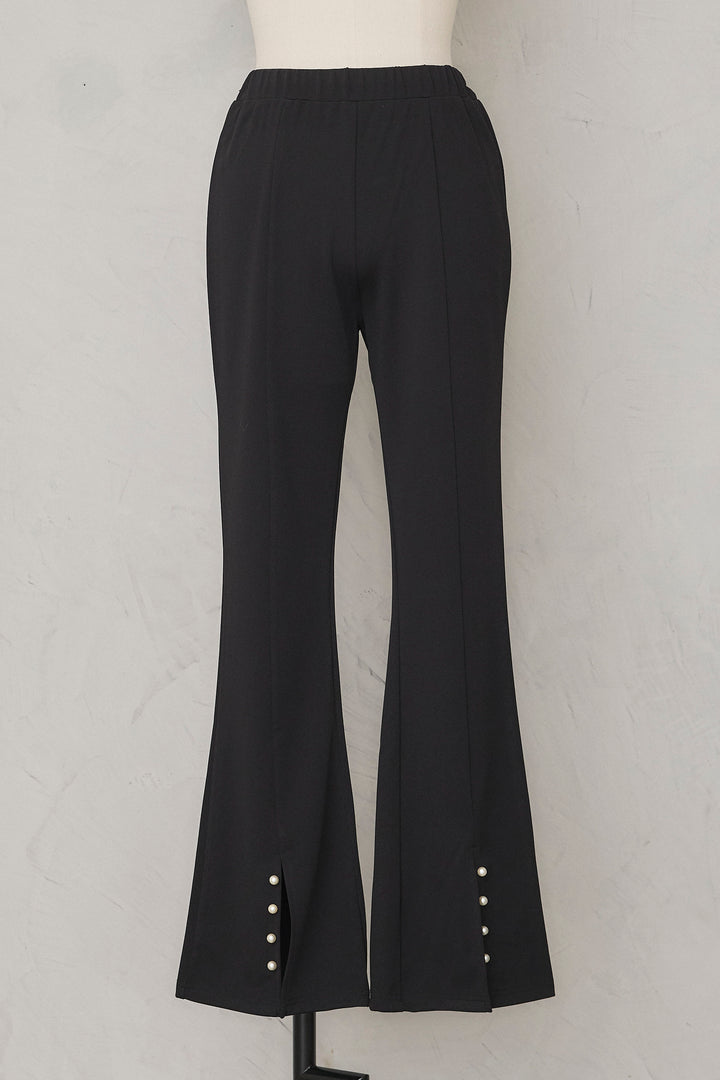 [予約]センタースリットパールパンツ