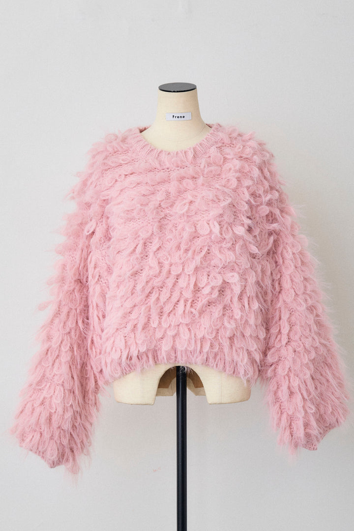 [予約]ループシャプルオーバーニット