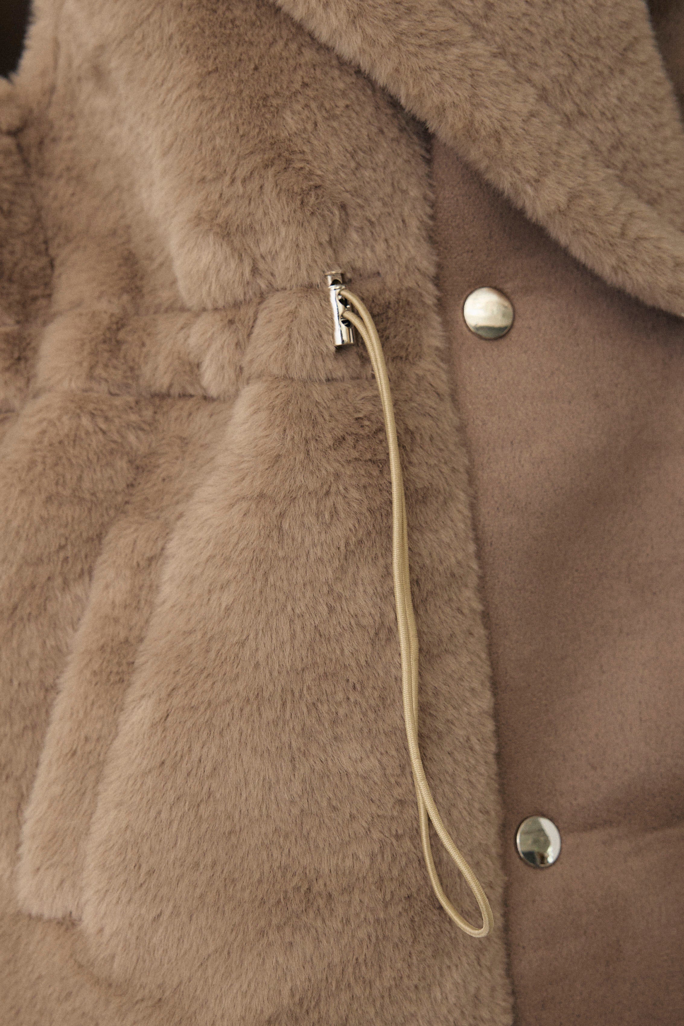 予約]テディボアウエストドロストベスト – Frene