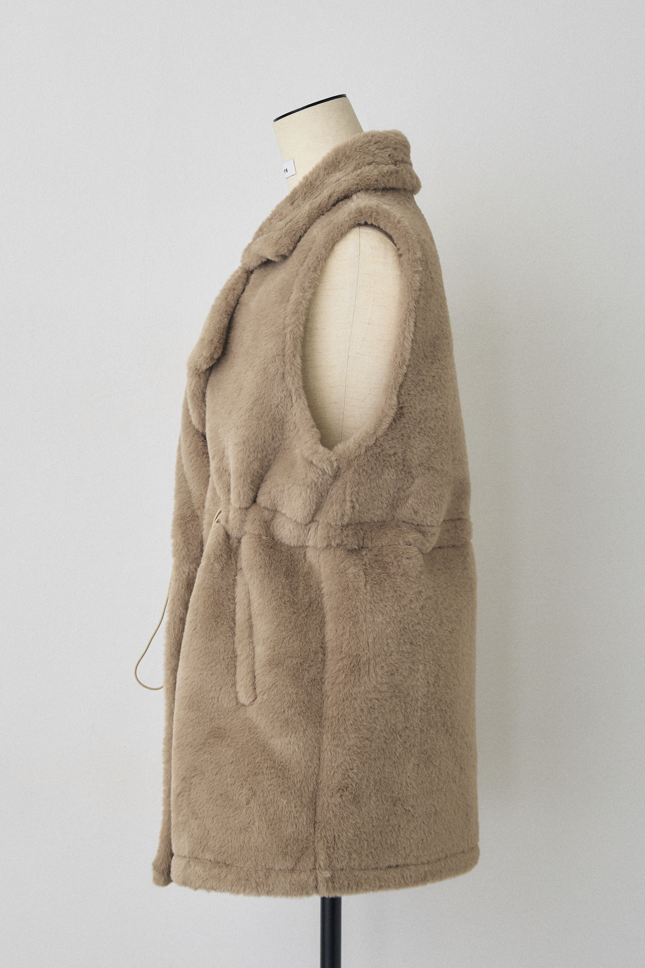 予約]テディボアウエストドロストベスト – Frene