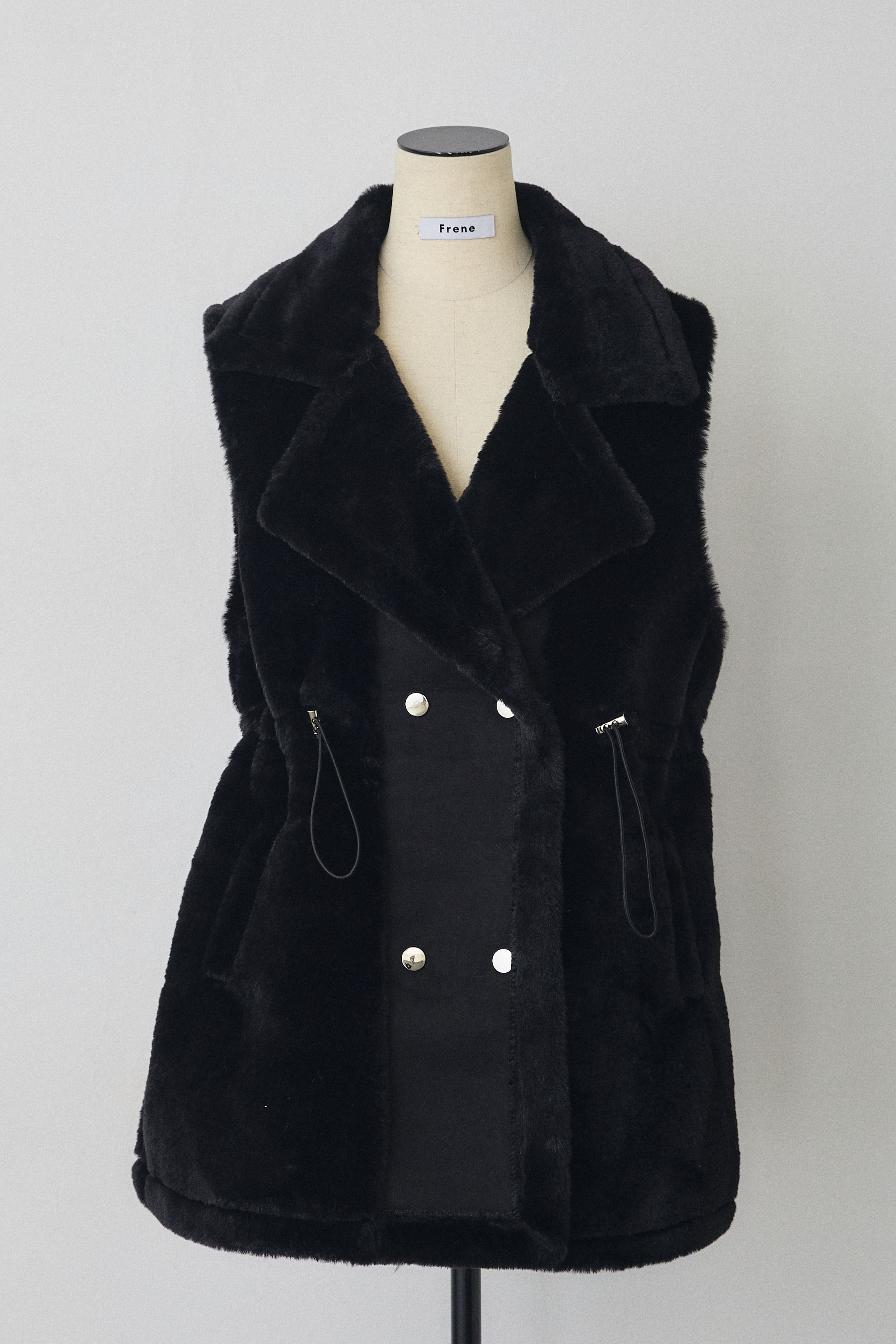 予約]テディボアウエストドロストベスト – Frene