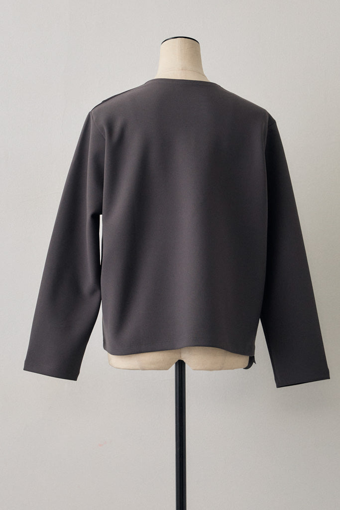 [予約]アシメスカラップポンチプルオーバー