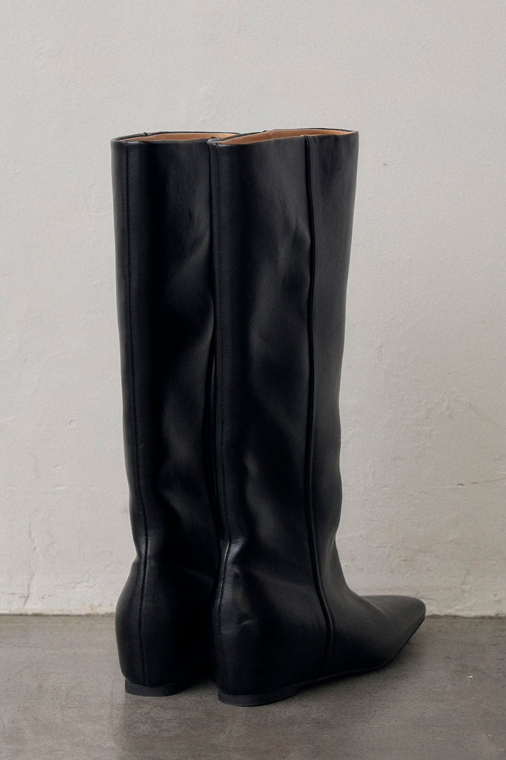 [予約]美シルエットインソールロングブーツ