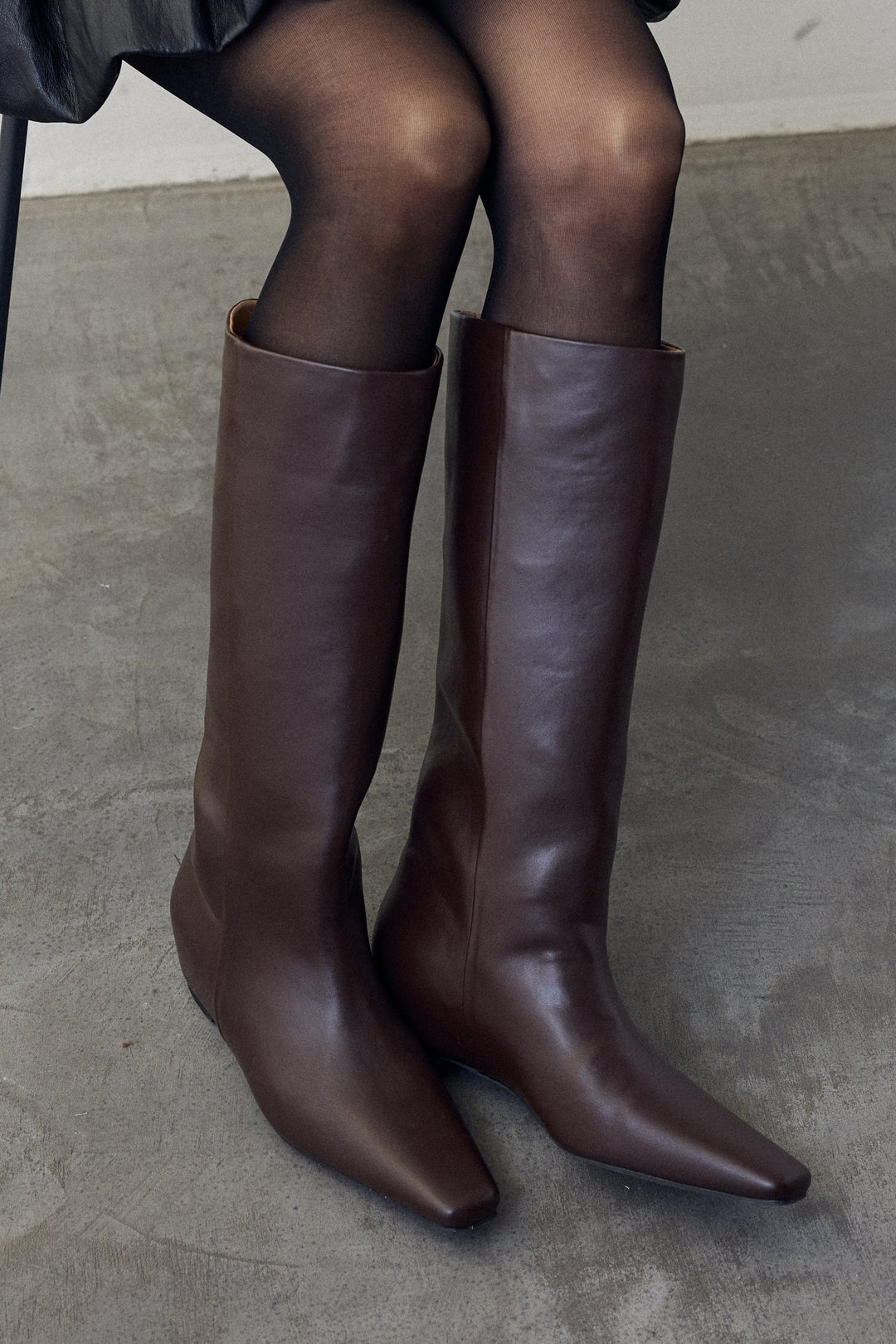 [予約]美シルエットインソールロングブーツ