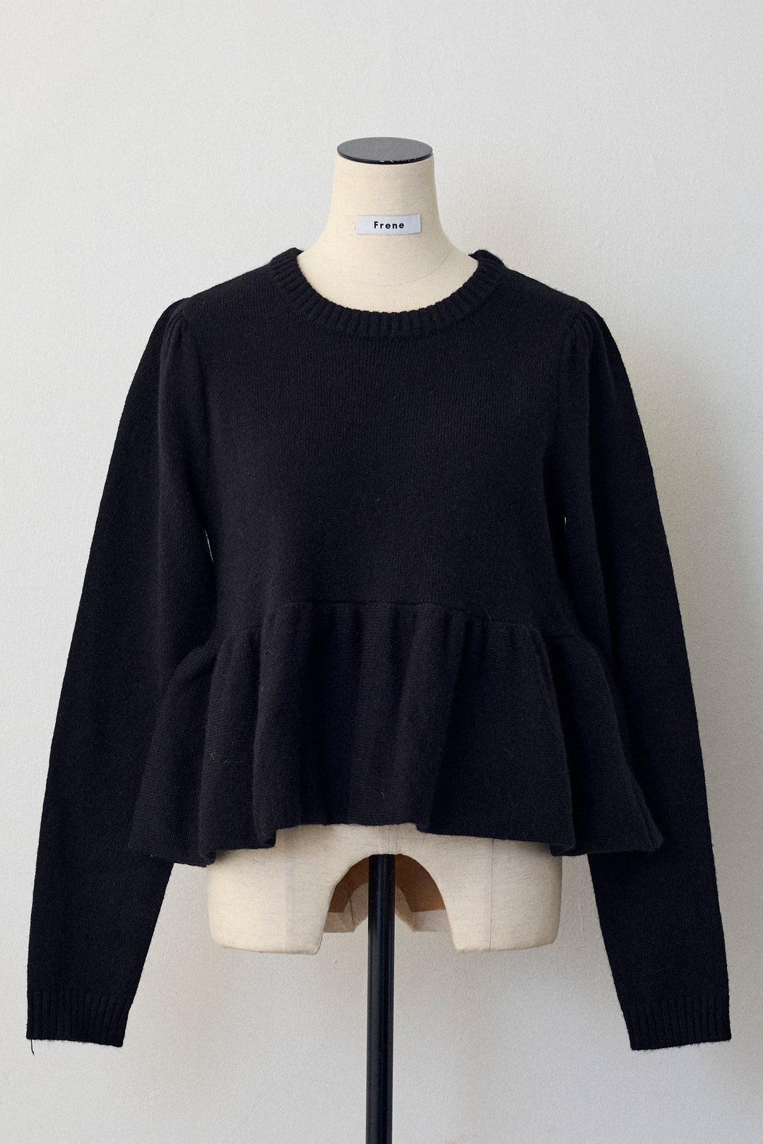 [予約]アルパカタッチバルーンヘムニットプルオーバー