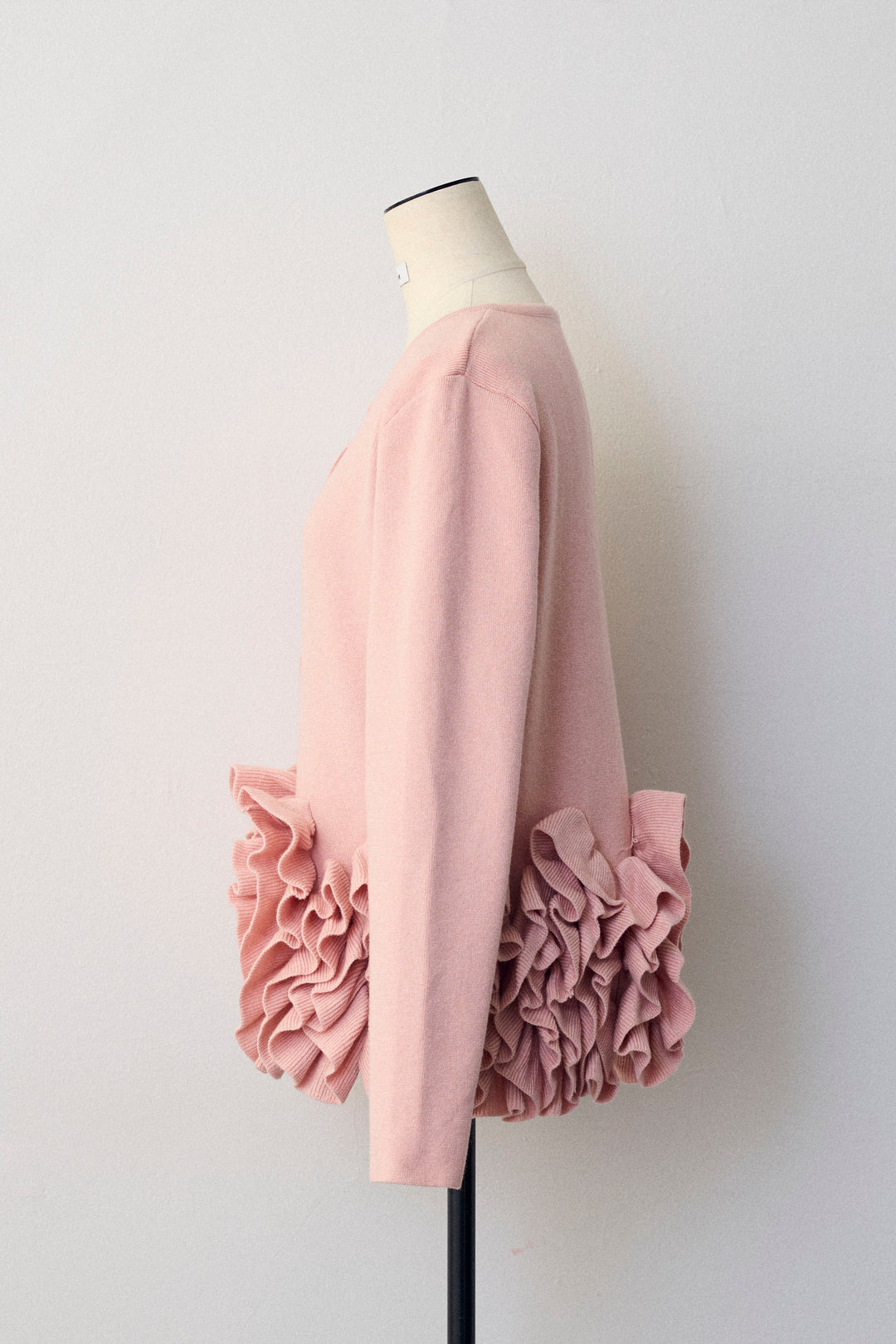 [予約]フリルホイップニットカーディガン