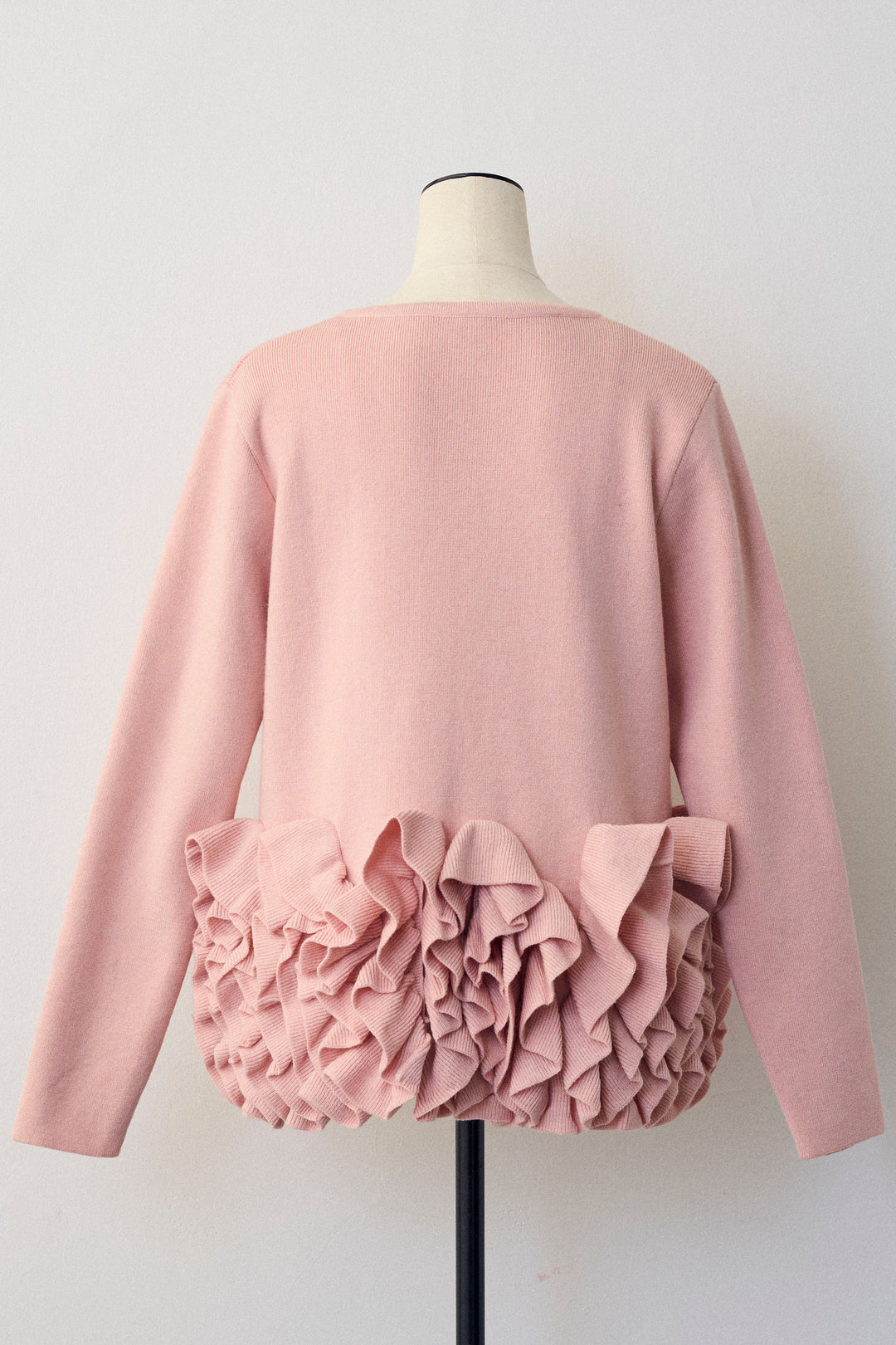 [予約]フリルホイップニットカーディガン