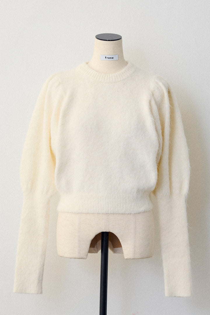 [予約]モヘアパフスリーブプルオーバー