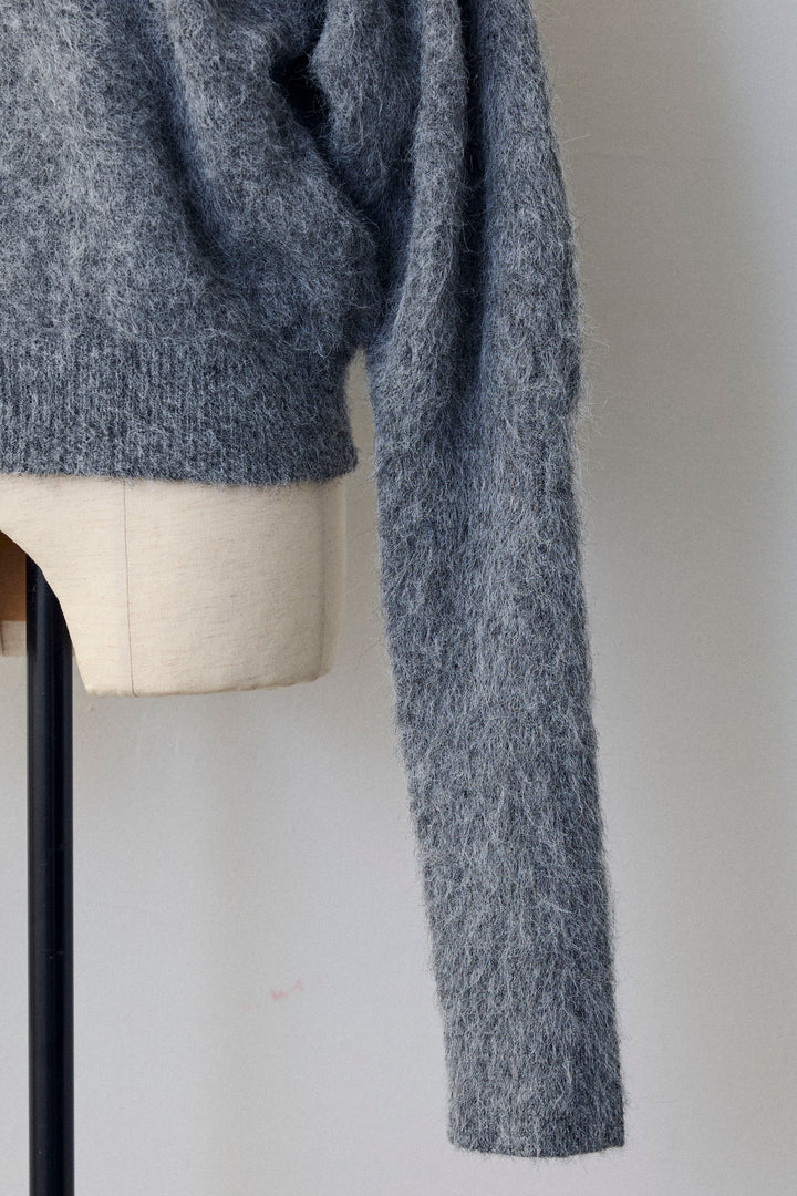 [予約]モヘアパフスリーブプルオーバー