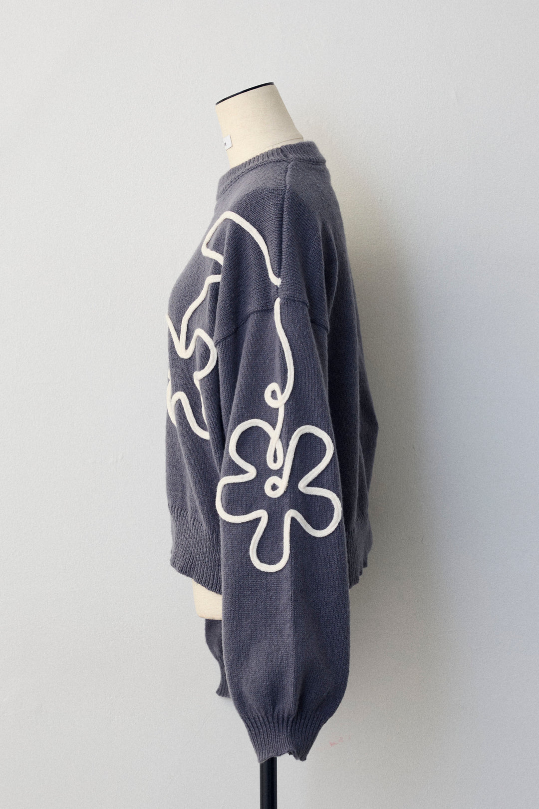 [予約]コードフラワーニットプルオーバー