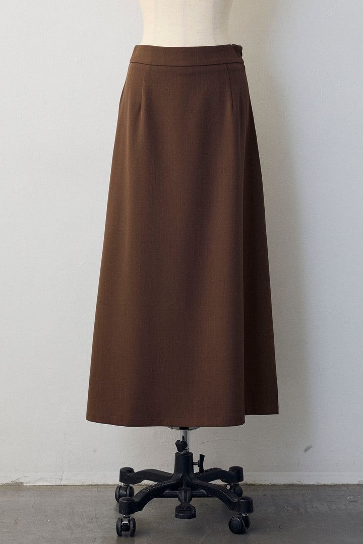 [予約]バックリボンセミフレアスカート