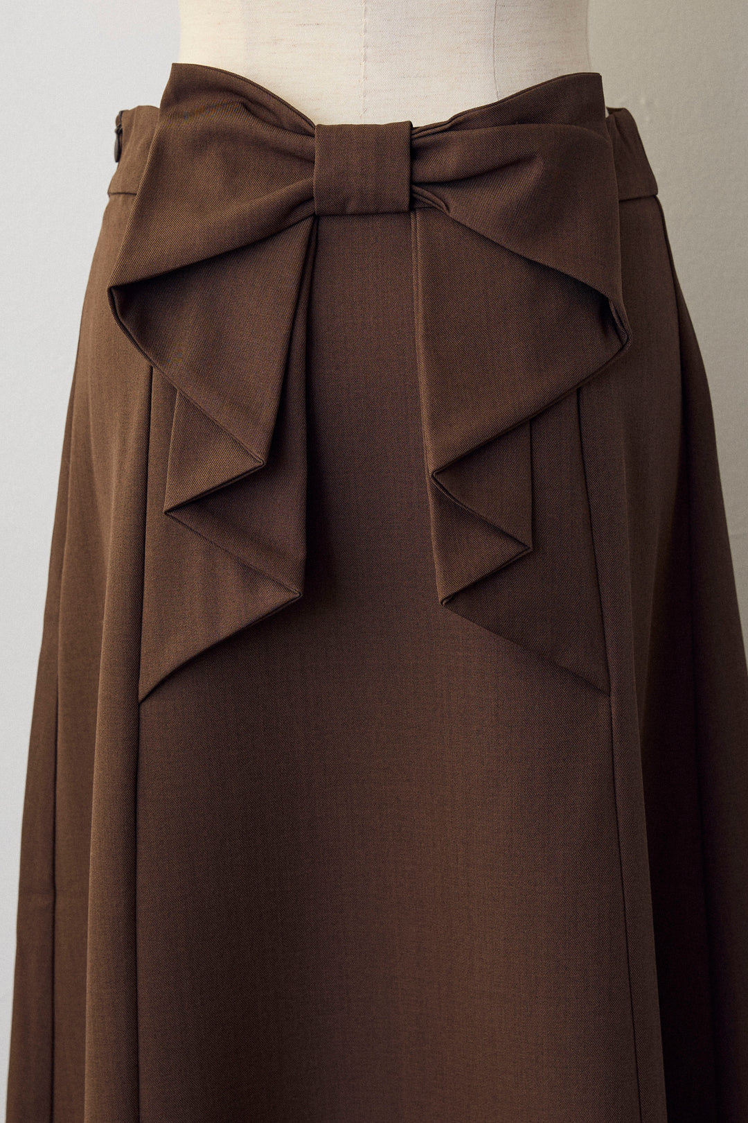 [予約]バックリボンセミフレアスカート