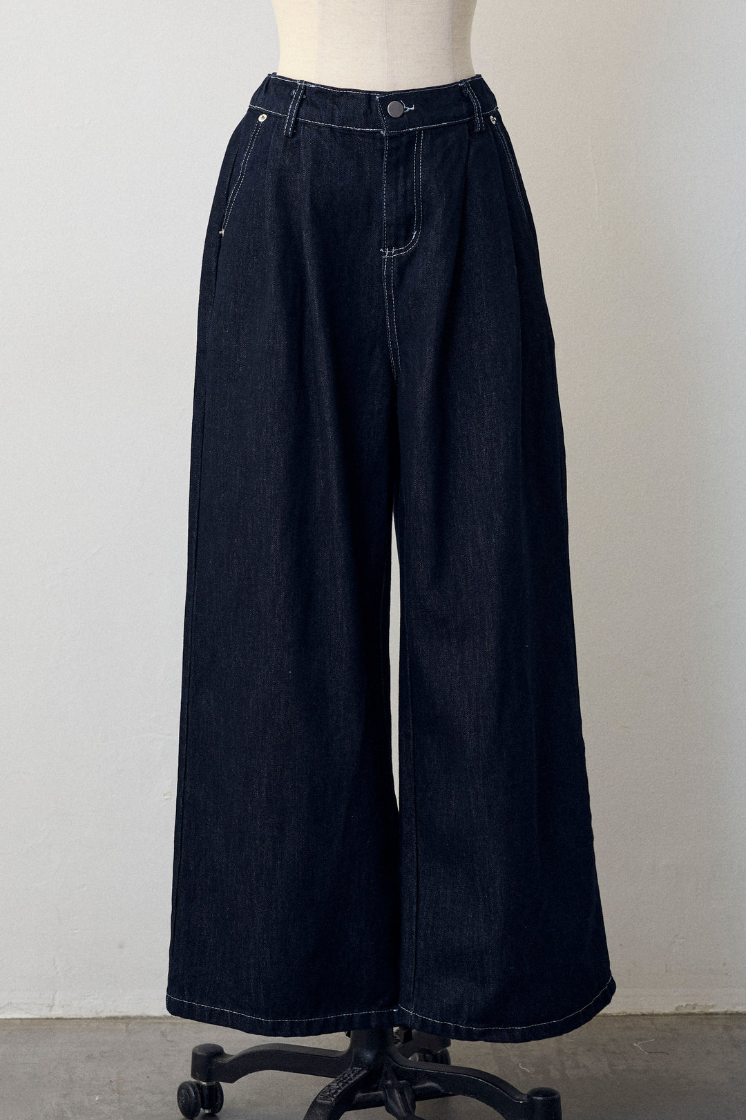 [予約]クロップドデニムセットアップ