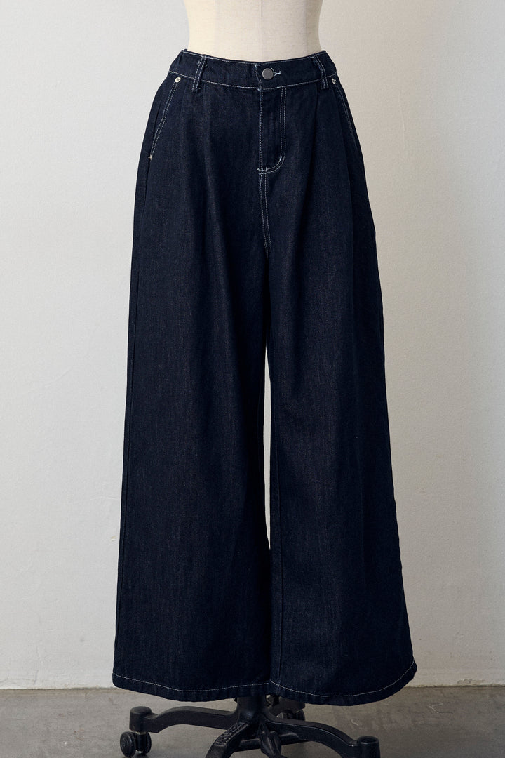 [予約]クロップドデニムセットアップ