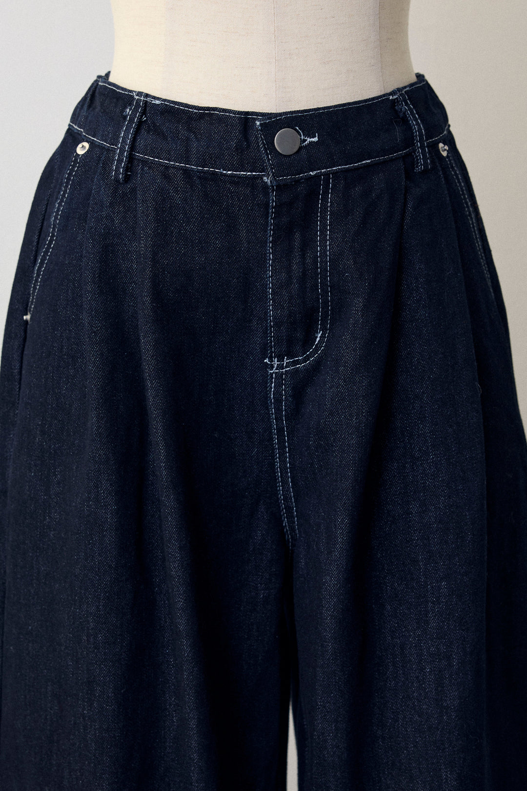 [予約]クロップドデニムセットアップ