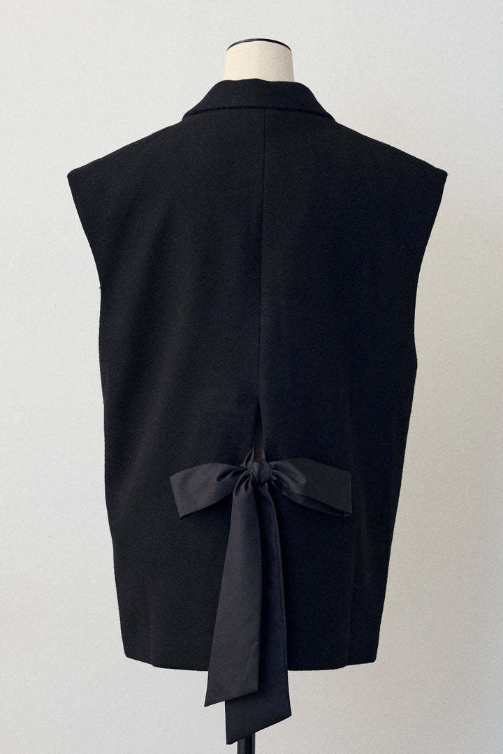 [予約]バックリボンテーラーベスト