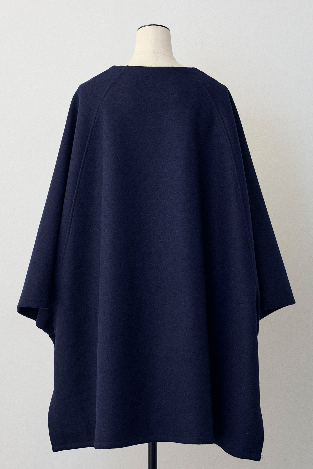 [予約]ウールライクドルマンポンチョコート