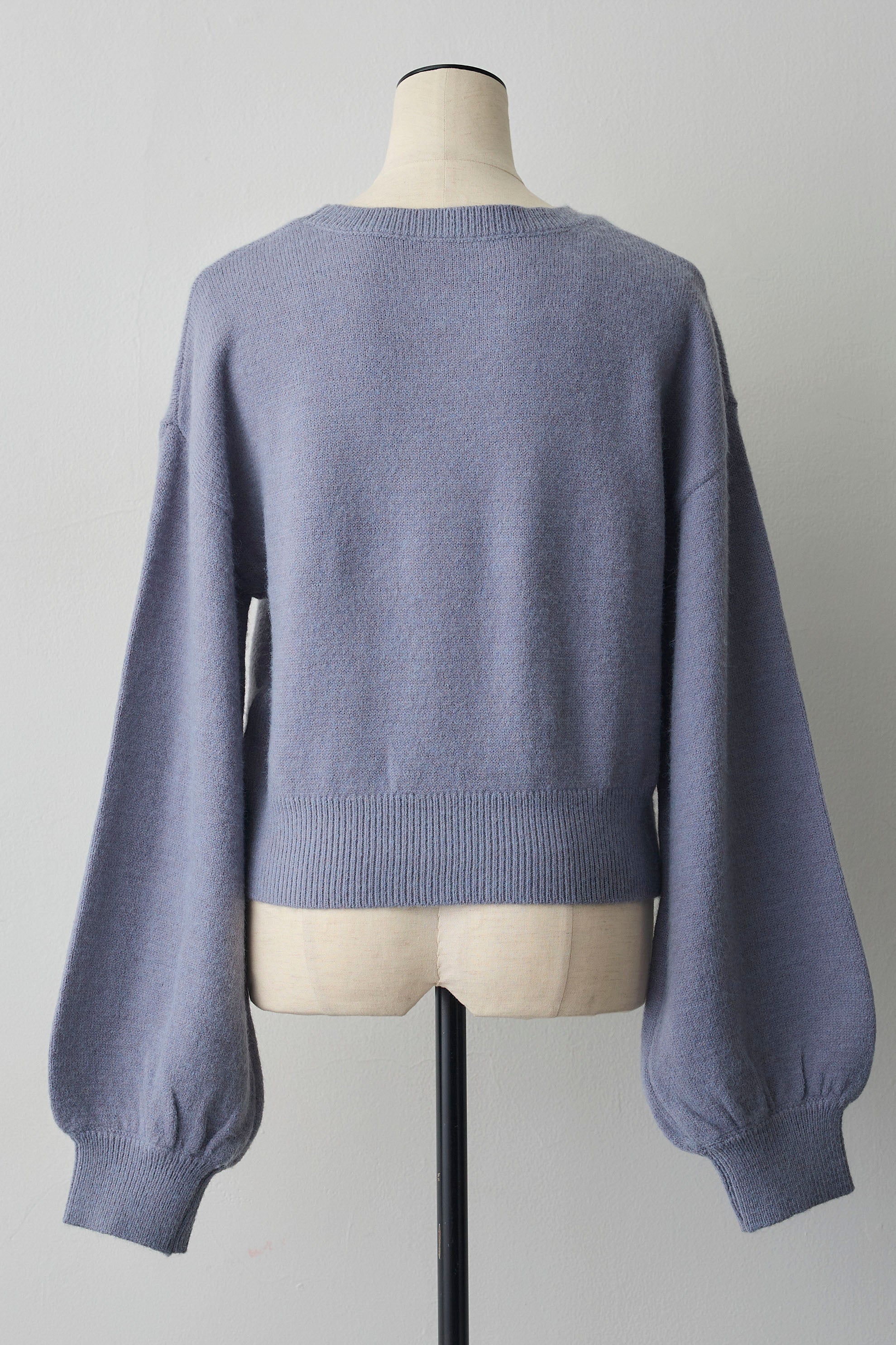 予約]シャギーリボンキャットモチーフニットPO – Frene