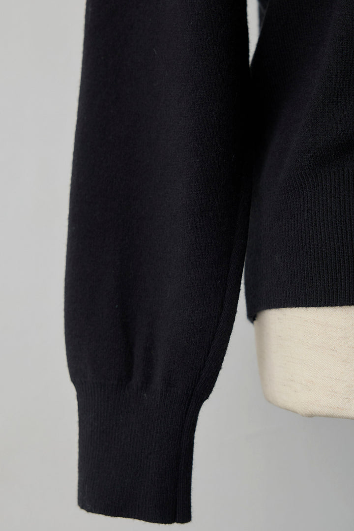 [予約]配色ボウタイリボンニット