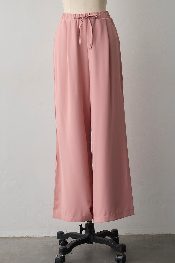 [予約]とろみドロストワイドパンツ