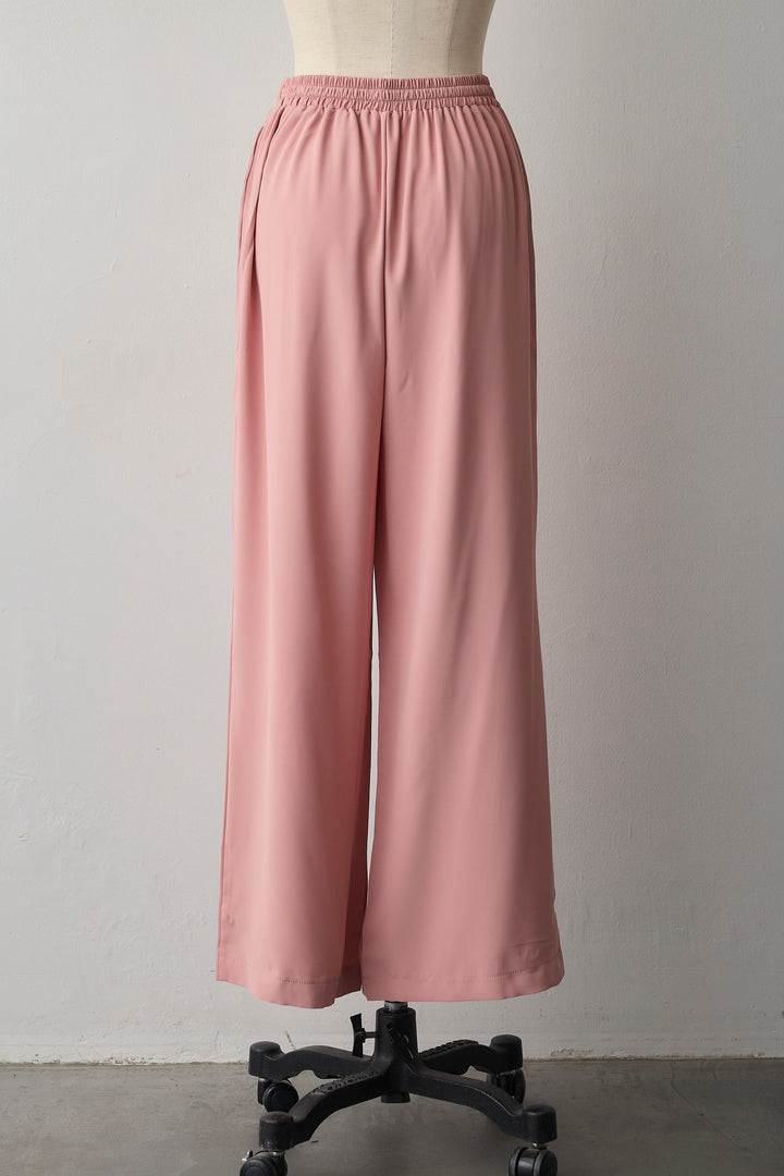 [予約]とろみドロストワイドパンツ