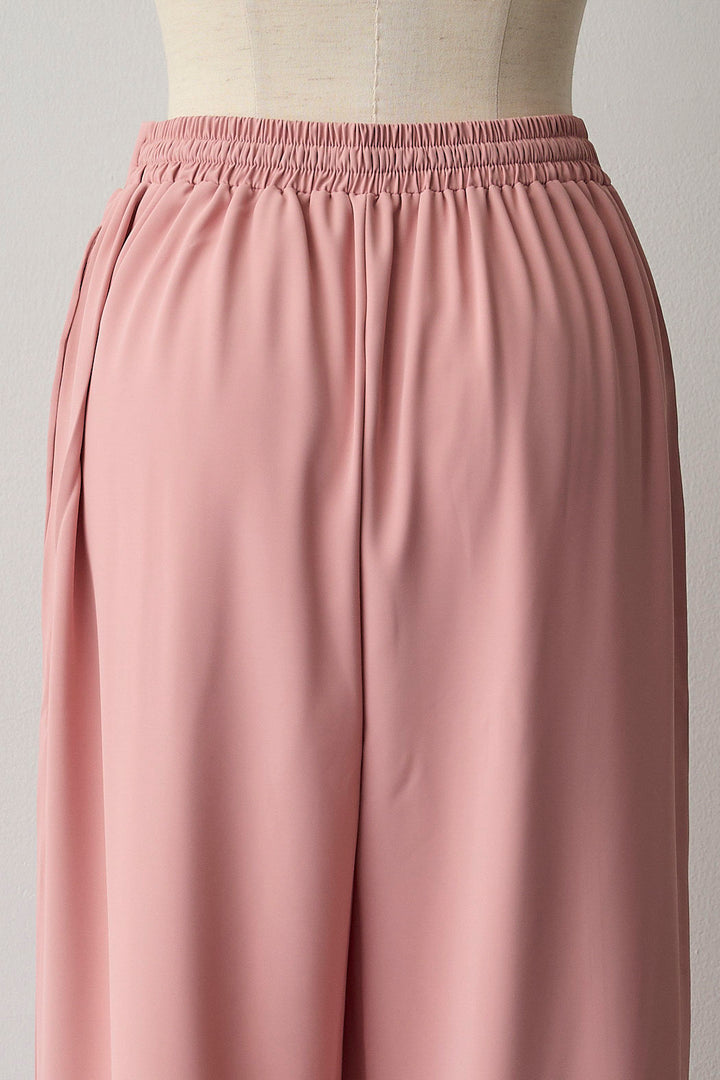 [予約]とろみドロストワイドパンツ