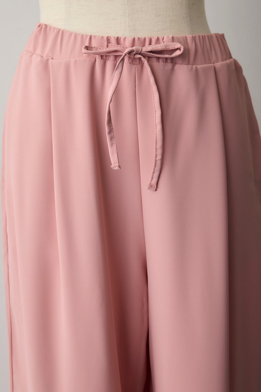 [予約]とろみドロストワイドパンツ