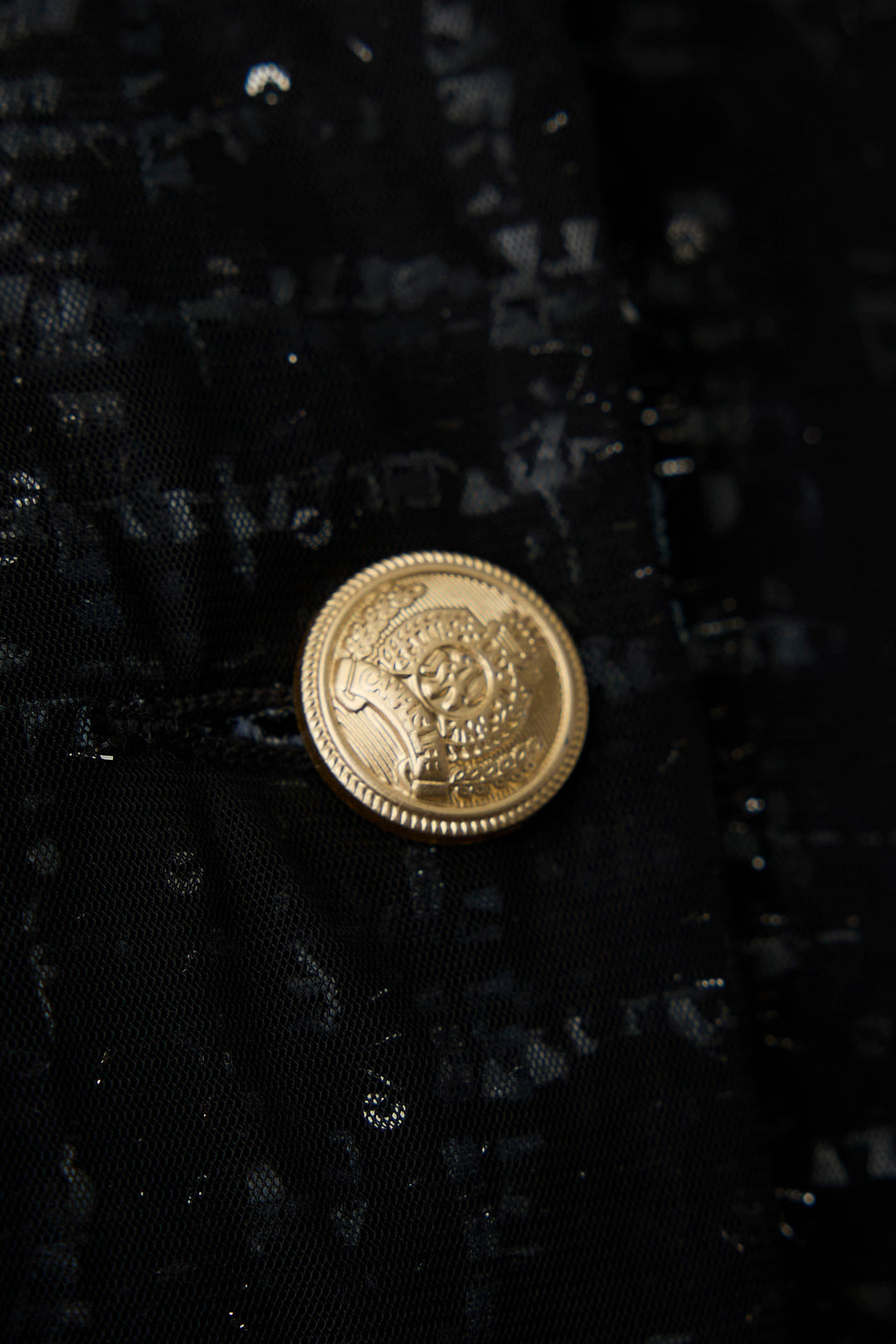 [予約]ツイード×チュールレイヤードクロップドジャケット